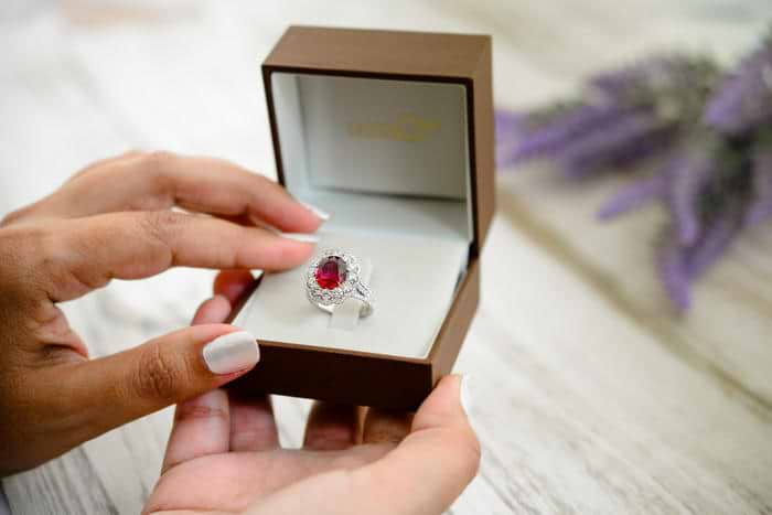 How to clean hot sale fake diamond ring